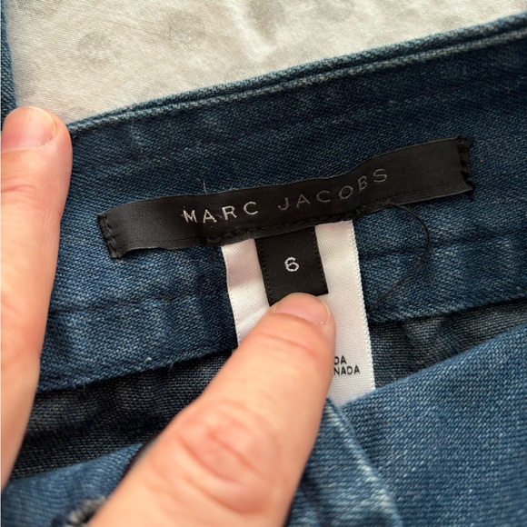 Vintage MARC JACOBS High Waisted Wide leg cropped jeans - Picture 7 of 7